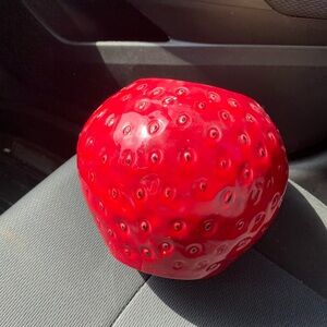 Red Strawberry Decorative Accent